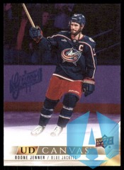 2022-23 UD Extended Series Canvas #C291 Boone Jenner Columbus Blue Jackets